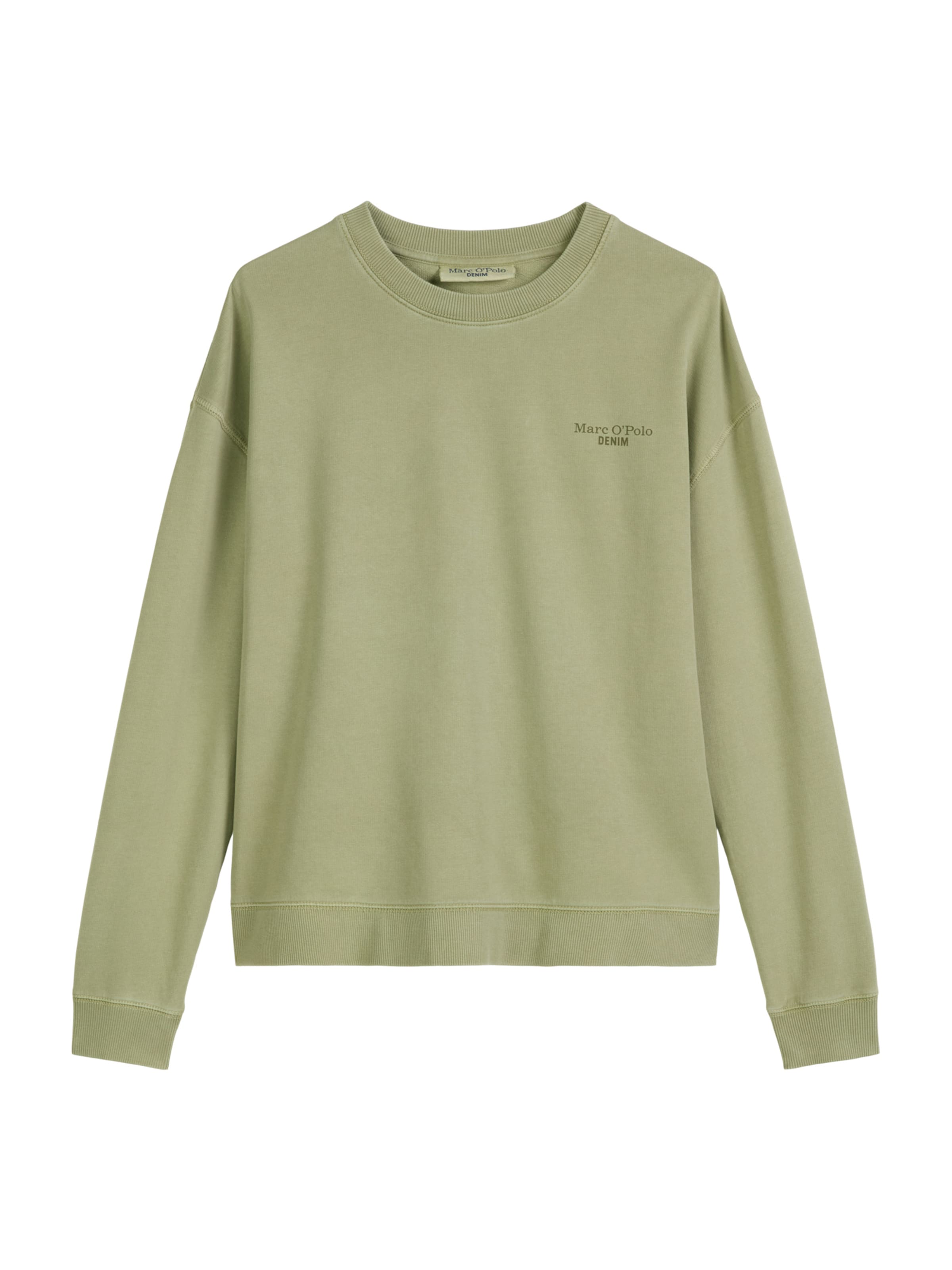 Bluză de molton de la Marc O'Polo DENIM pe verde: față