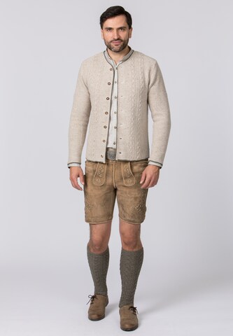 STOCKERPOINT Gebreid vest 'Caselli' in Beige
