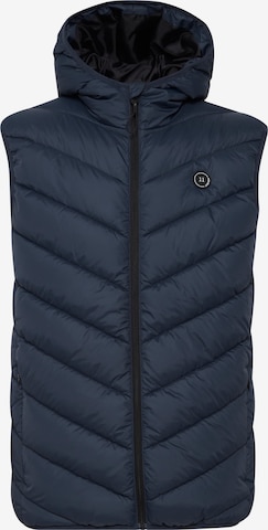 11 Project Bodywarmer 'Fiepko' in Blauw: voorkant