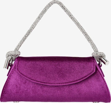 faina - Bolso de noche en lila: frente