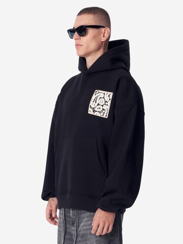 MARTIN VALEN Sports sweatshirt in Black