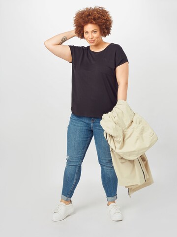 Vero Moda Curve Shirt 'DAVA' in Zwart