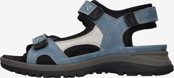 WALDLÄUFER Wandelsandalen 'Sora' in Blauw: voorkant