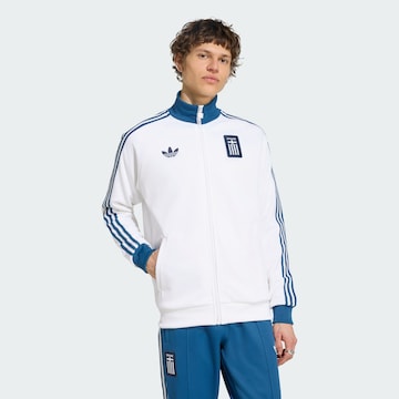 ADIDAS PERFORMANCE Weatherproof jacket in White: front