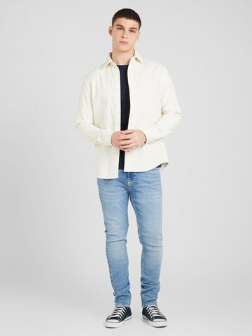 Calvin Klein Jeans Regular Fit Hemd in Weiß