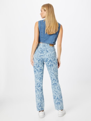 Regular Jeans 'Drew' de la VERO MODA pe albastru