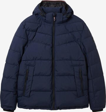 TOM TAILOR Winterjas in Blauw: voorkant