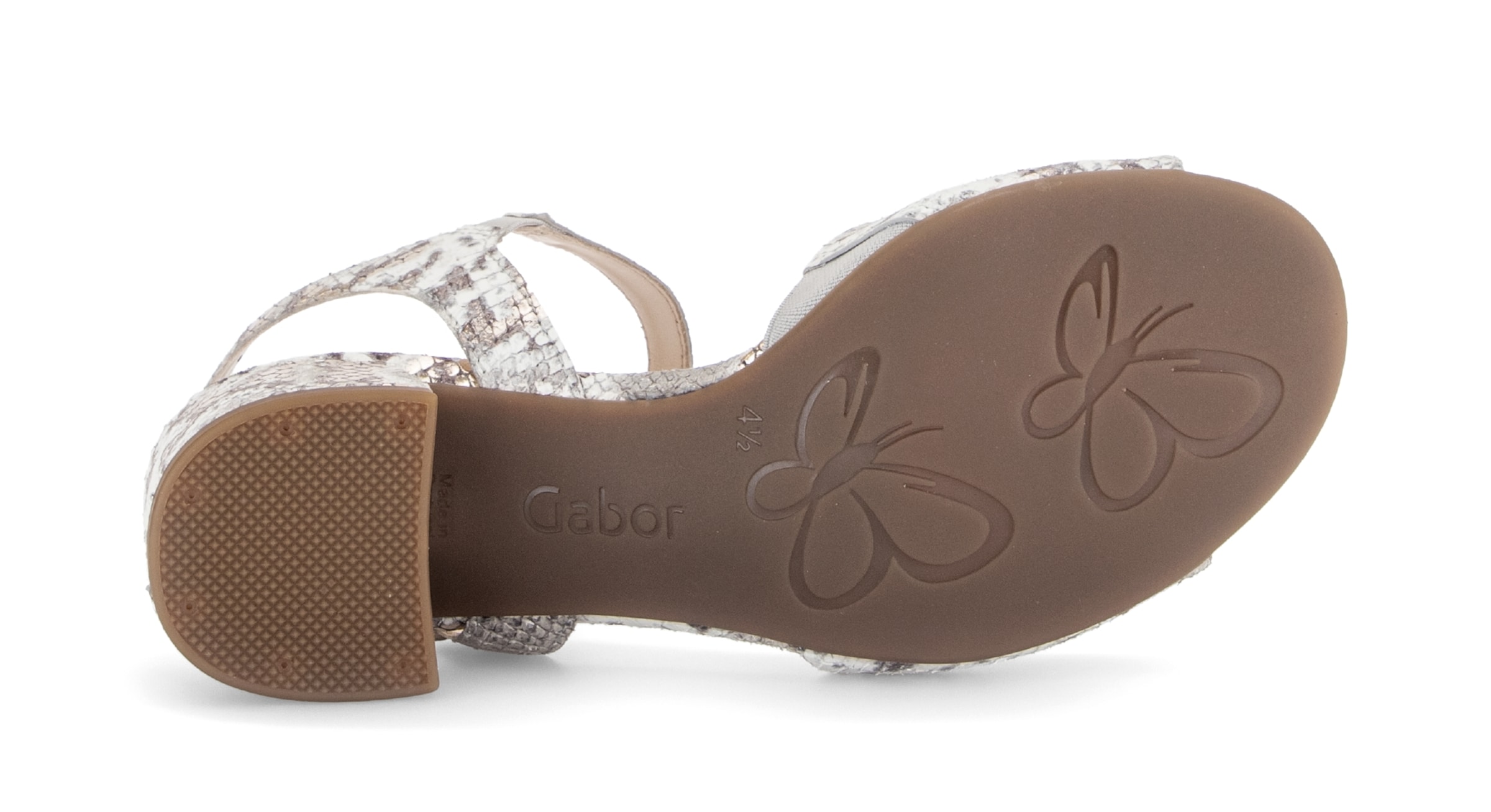 GABOR Sandale in Grau