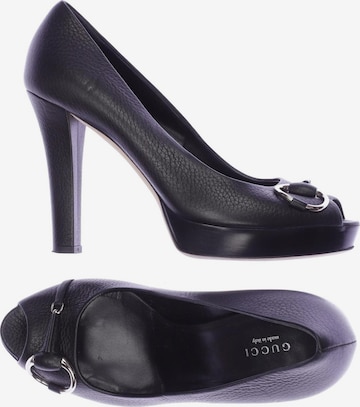 Gucci Pumps 39,5 in Schwarz: Vorderseite