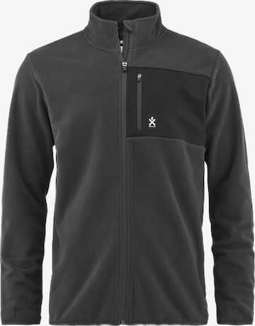 BULA Athletic Fleece Jacket in Grey: front