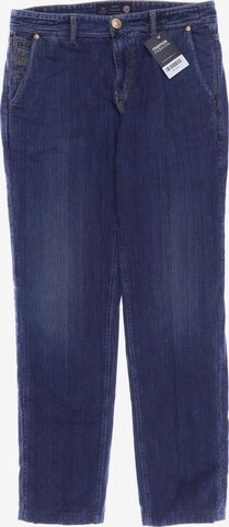 LUIGI BORRELLI NAPOLI Jeans in 33 in Blue: front