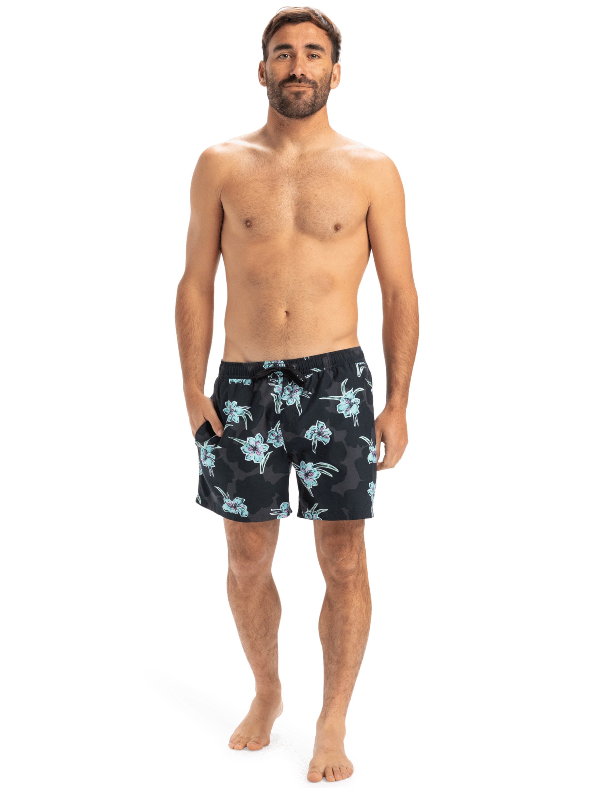QUIKSILVER Regular Badeshorts 'Everyday' in Schwarz