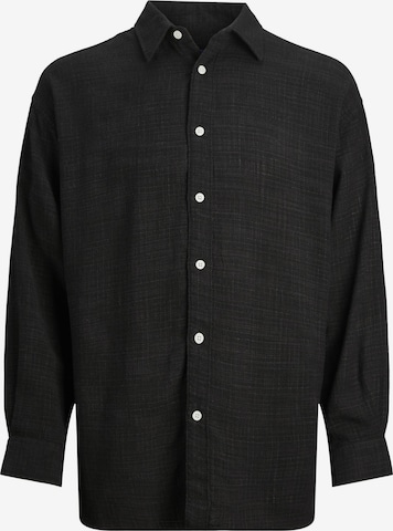 JACK & JONES Comfort Fit Skjorte i sort: forside