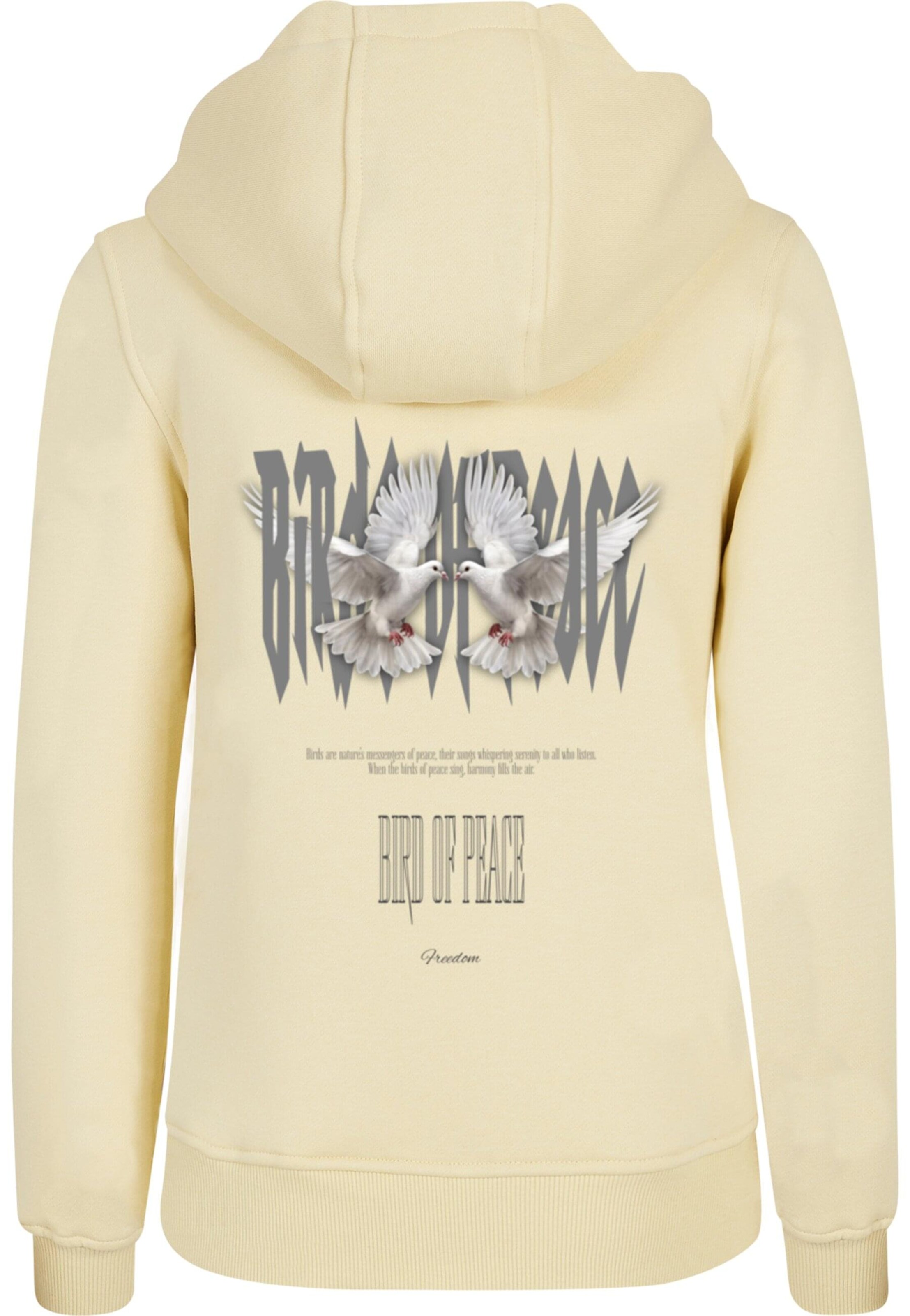 Merchcode Mikina 'Birds Of Peace 2' – žlutá