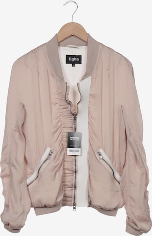 tigha Jacket & Coat in XS in Beige: front