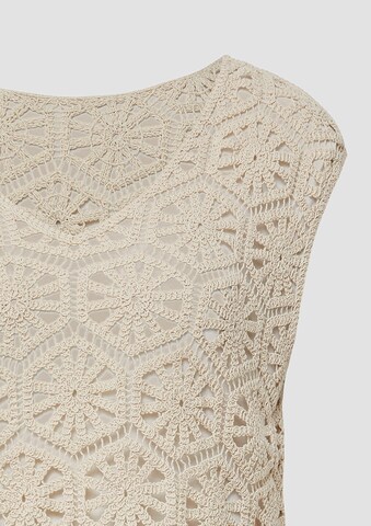 s.Oliver BLACK LABEL Knitted Top in Beige