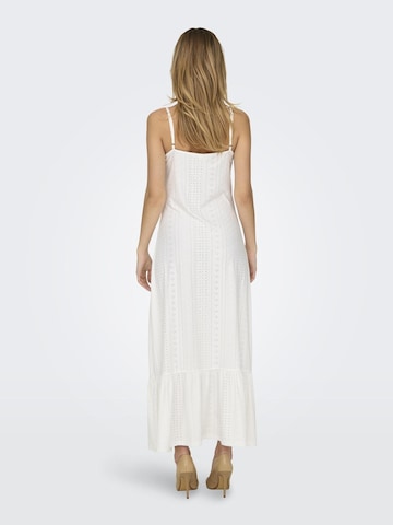 JDY Лятна рокля 'CATHINKA' в бяло