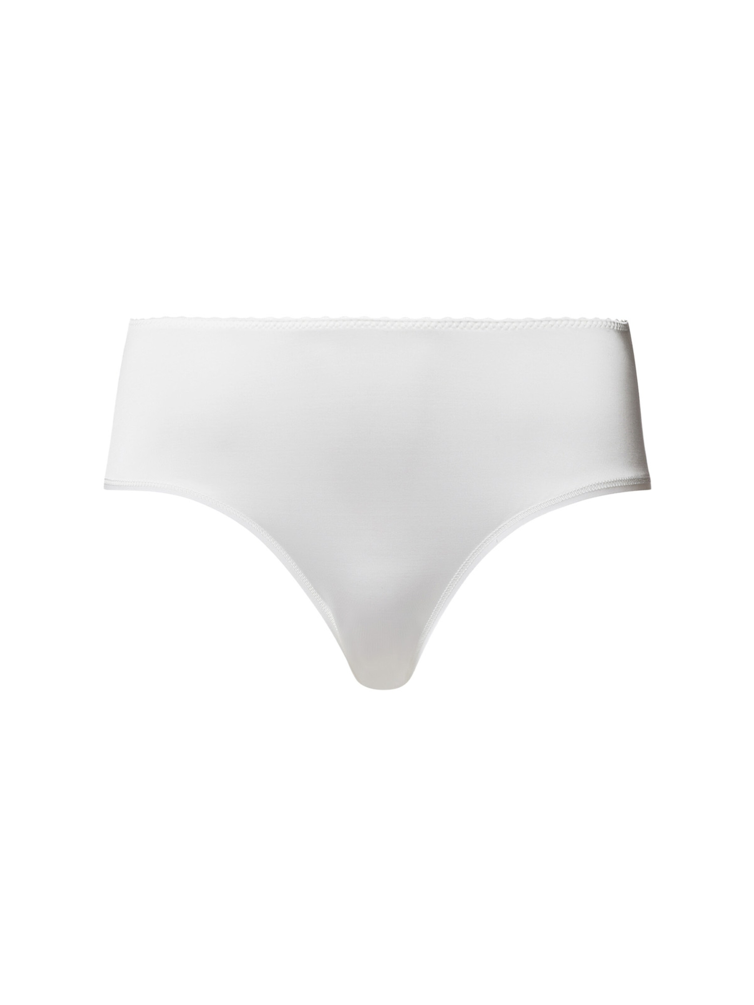 Slip ' Satin Deluxe ' Hanro en blanc : devant