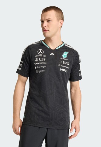 T-Shirt fonctionnel 'Mercedes - Amg Petronas Formula 1 Team Driver' ADIDAS PERFORMANCE en noir : devant