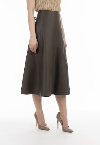 faina Skirt in Brown: front