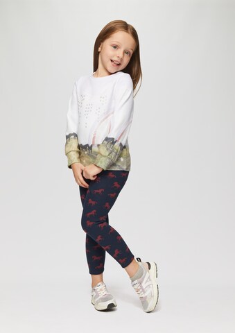 s.Oliver Sweatshirt in Weiß
