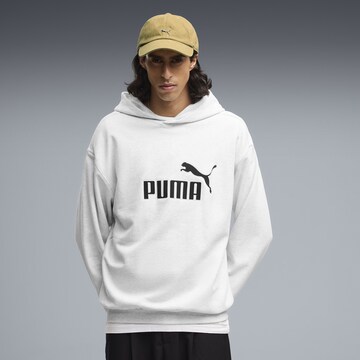 PUMA Sportsweatshirt 'Essentials Elevated No. 1 ' in Wit: voorkant