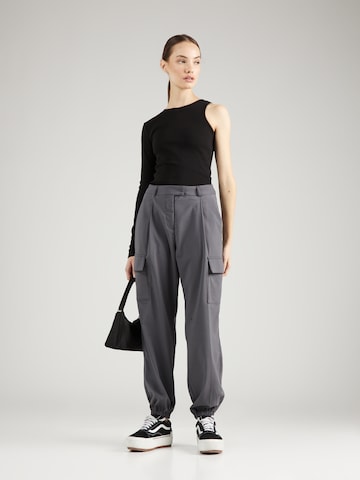 REPLAY Tapered Cargohose in Grau