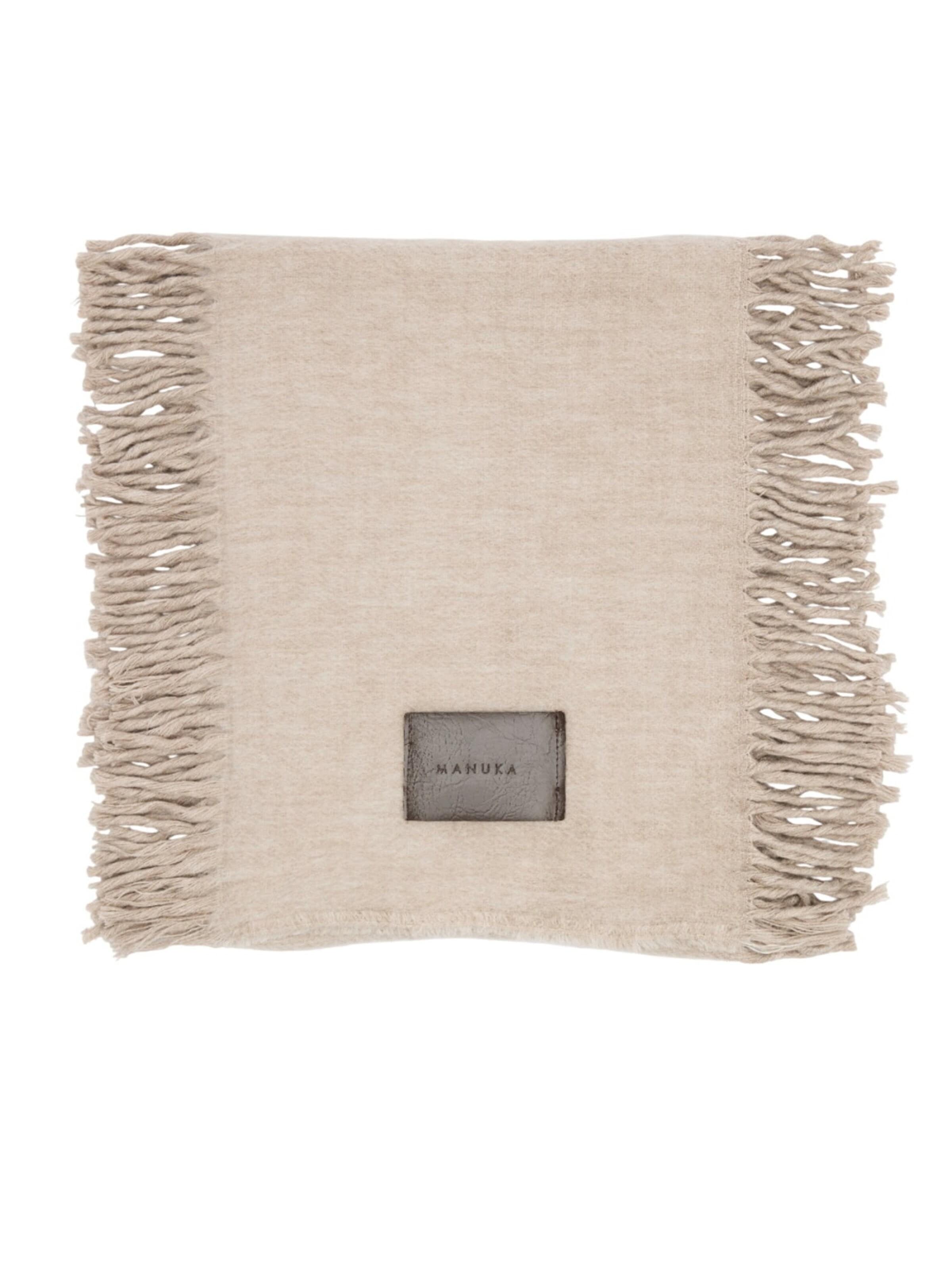MANUKA Schal‌‌‌‌‌‌‌‌‌‌ in Beige: Vorderseite