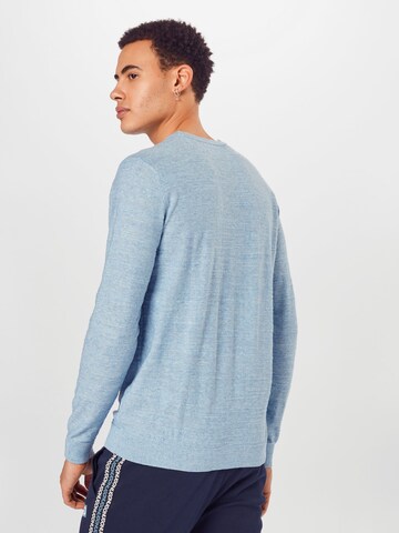 SELECTED HOMME Regular Fit Pullover 'Buddy' i blå