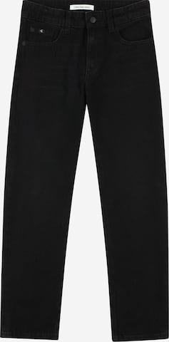 Calvin Klein Jeans Regular Jeans in Zwart: voorkant