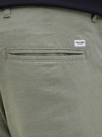 JACK & JONES regular Lærredsbukser i grøn