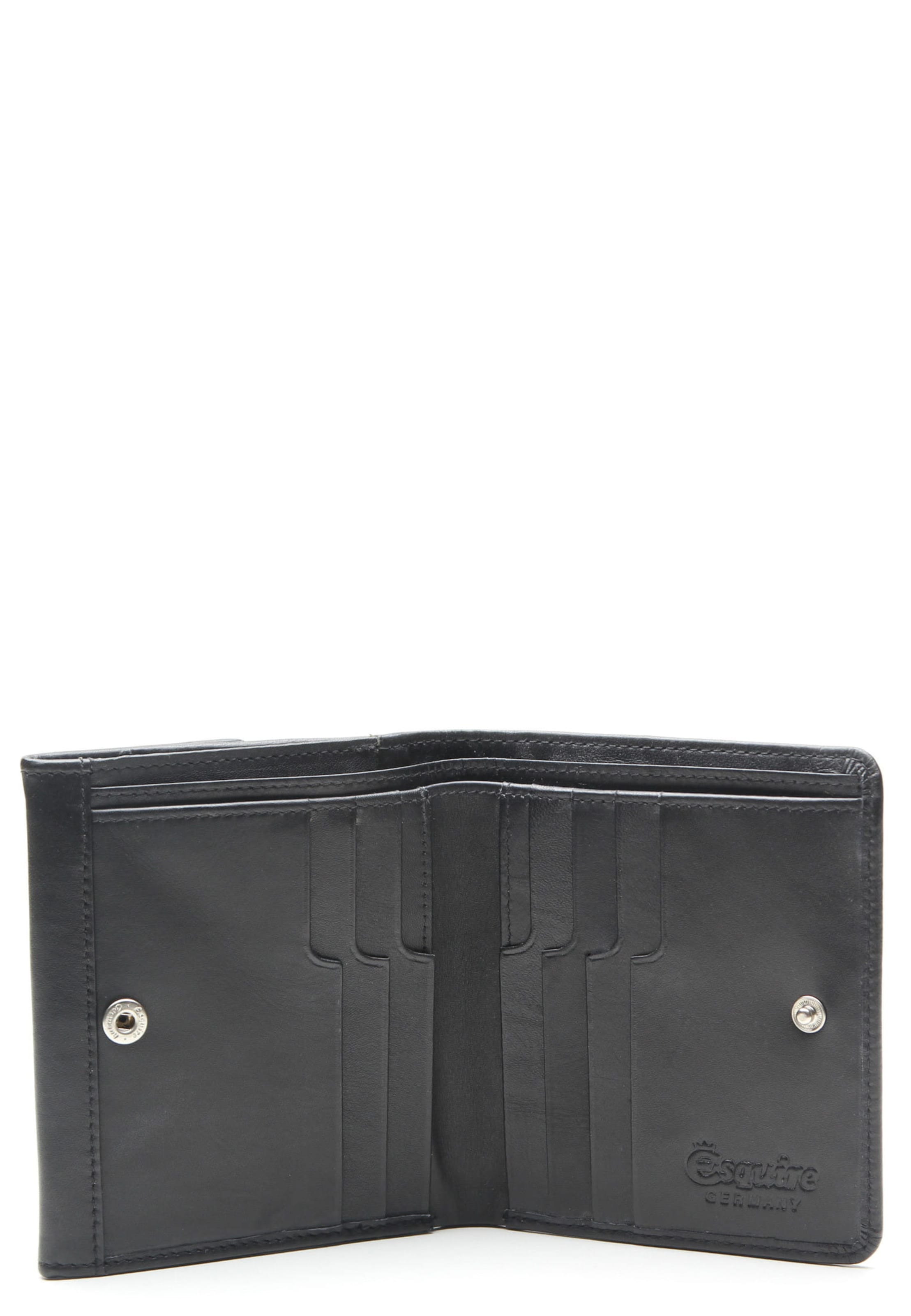 Portamonete 'Harry' di Esquire in nero