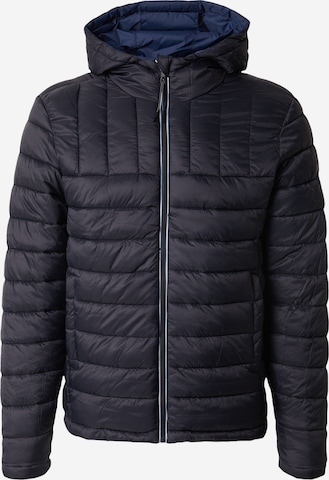 BLEND - Casaco meia-estação em azul: frente