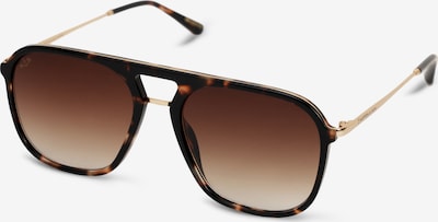 Kapten & Son Óculos de sol 'Zurich Umber Tortoise Brown' em conhaque / castanho escuro / ouro, Vista do produto