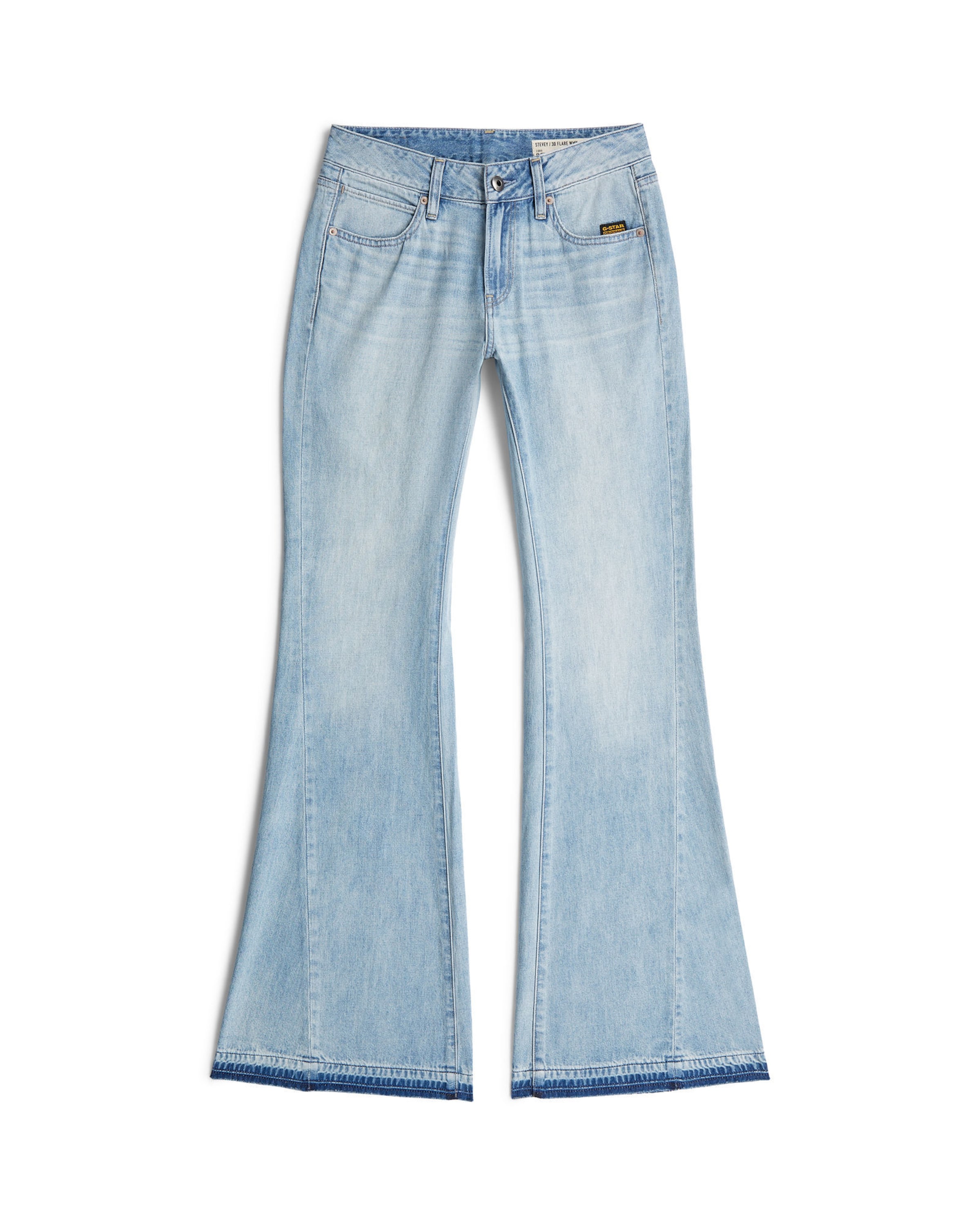 G-STAR Bootcut Jeans - 'Stevey Flare Jeans' in Blau: Vorderseite