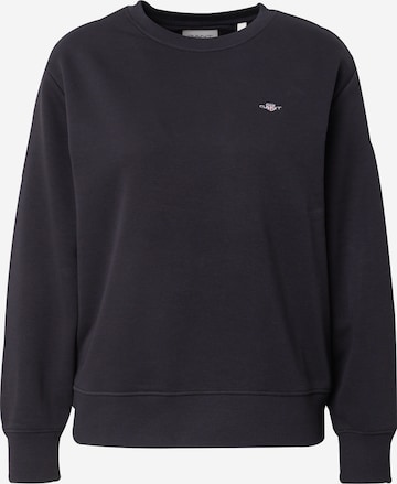 Sweat-shirt GANT en noir : devant