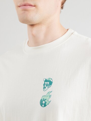 T-Shirt 'DJ MUSIC' Kaotiko en beige