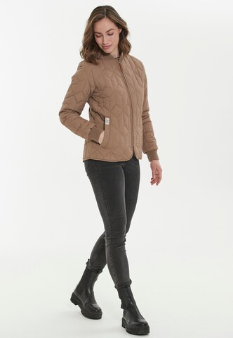 Weather Report Athletic Jacket 'Piper' in Brown