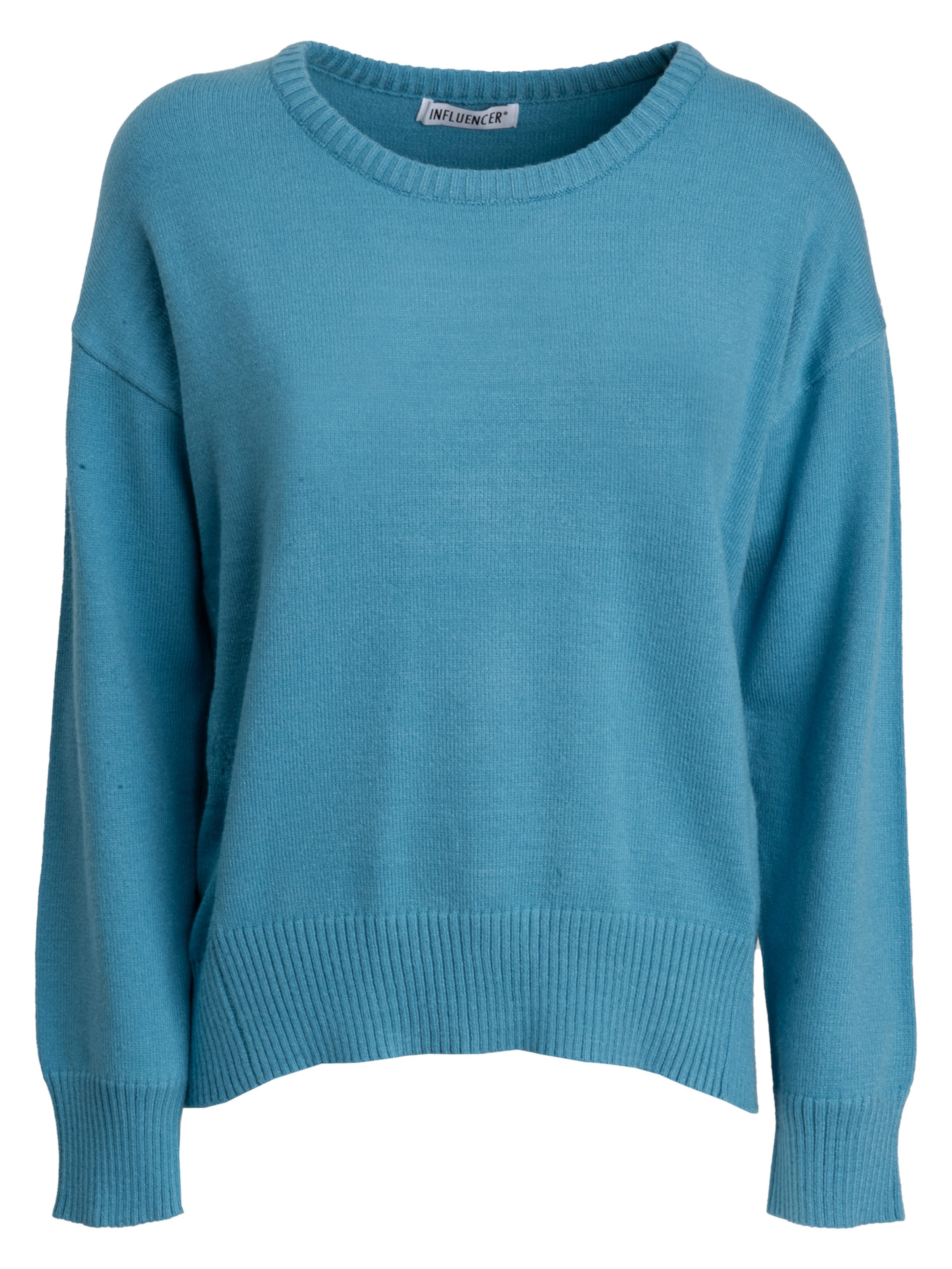 Influencer - Jersey en azul: frente