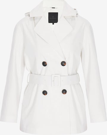 DreiMaster Klassik - Sobretudo meia-estação em branco: frente