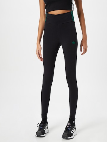 ADIDAS ORIGINALS - Skinny Leggings en negro: frente