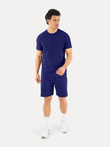 Smilodox Shirt 'Micah' in Blauw
