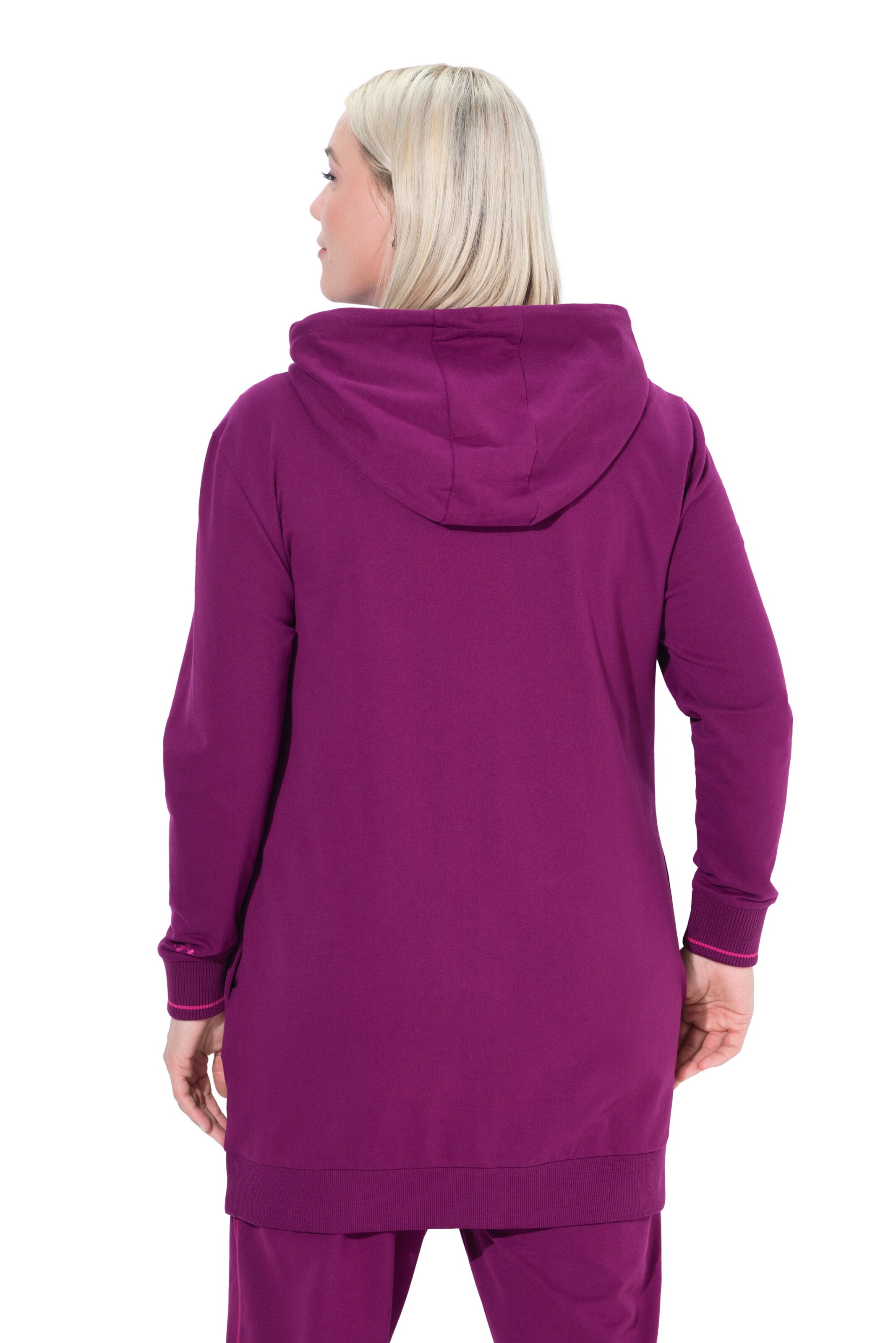 Ulla Popken Sweatvest in Lila