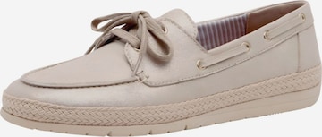 Mocassin Tamaris en beige : devant