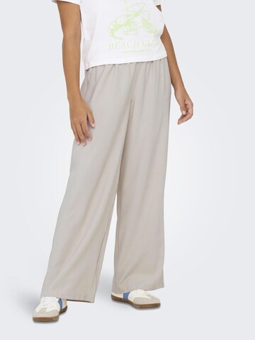 Loosefit Pantaloni 'ONLAris' di ONLY in beige: frontale