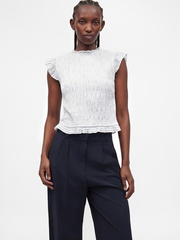 Abercrombie & Fitch Широкий Брюки со складками в Черный