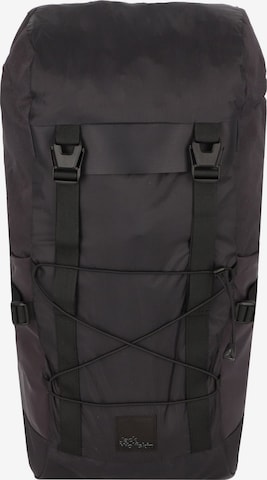 JACK WOLFSKIN Sports Backpack 'Wanderthirst Vent 22' in Black: front