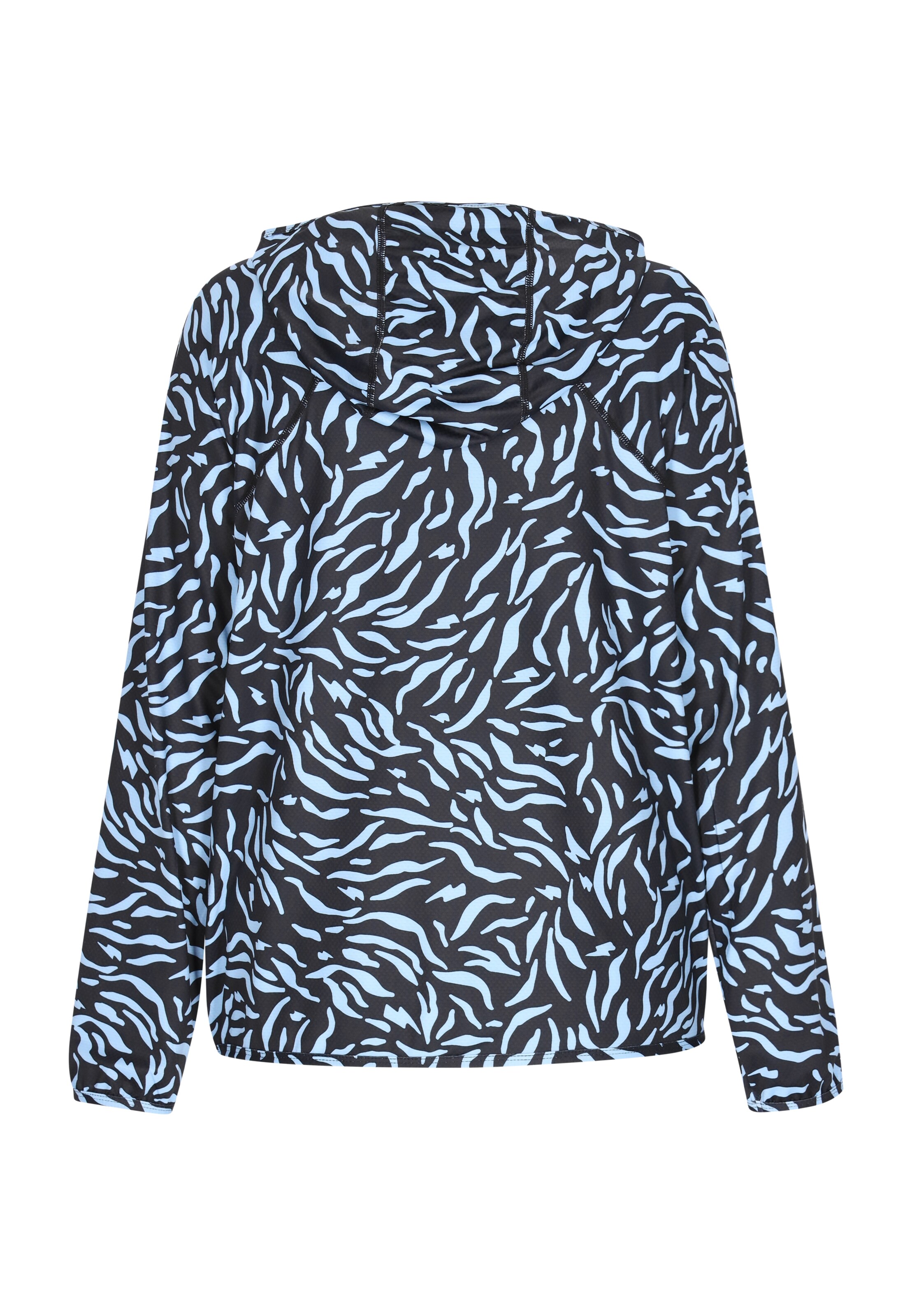 nelice - Casaco em moletão em azul