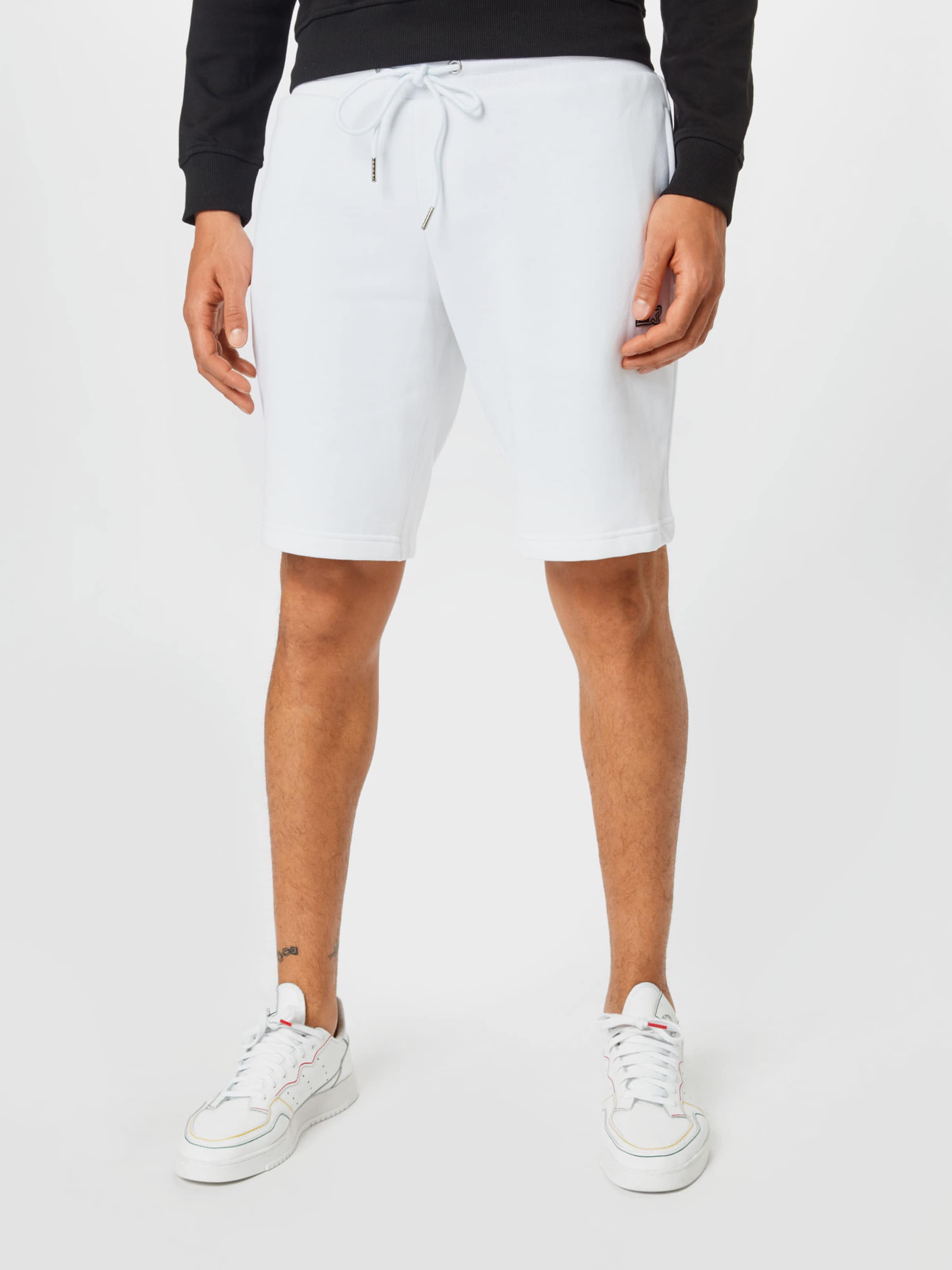 m2rjp Uomo Urban Classics Pantaloni Starter in Bianco 