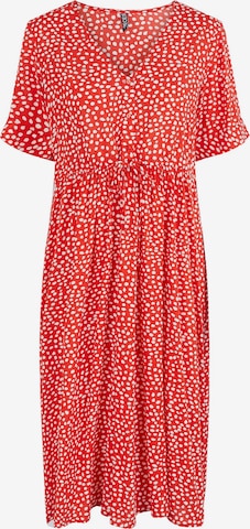 PIECES Dress 'Nya' in Red: front